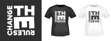 T shirt aplike, moda slogan, rozet, etiket giyim, kot ve Casual Wear için kurallar t-shirt baskı değiştirin