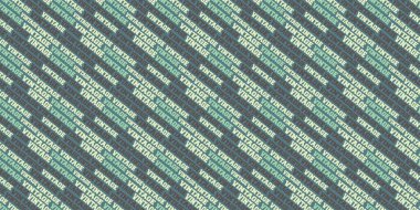 Duvar kağıdı, ambalaj kağıdı ya da diğer baskı ve web ürünleri için klasik dikişsiz arka plan tasarımı. Vektör illüstrasyonu