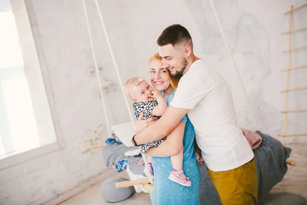 Thema Ist Eine Beziehung Und Ein Gemeinsamer Urlaub Hause Vater — Stockfoto