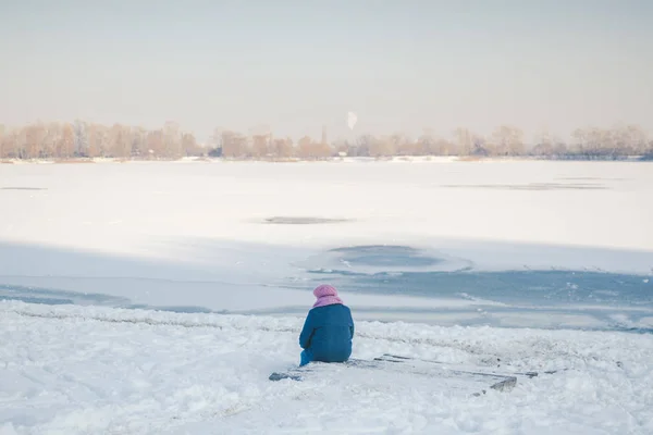 Thème Est Vieillesse Solitude Âge Retraite Thème Social Vieil Homme — Photo