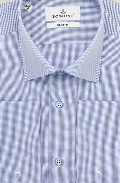 Camisa Masculina Embalagem Close Macro Vista Superior — Fotografia de Stock