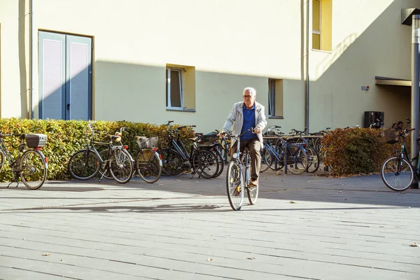 Ottobre 2018 Germania Clinica Helios Krefeld Bicicletta Modo Ecologico Trasporto — Foto Stock