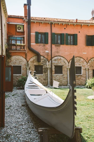 Italie Est Vieille Ville Historique Venise Cour Ancien Bâtiment Est — Photo gratuite