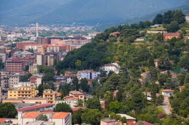 6 Temmuz 2013. İtalya Brescia şehir. Eski Avrupa şehir Brescia yaz aylarında Lombardiya Bölgesi.