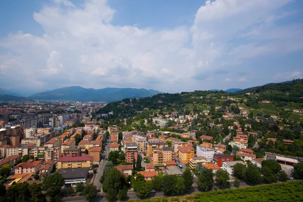 Julho 2013 Itália Cidade Brescia Velha Cidade Europeia Bréscia Região — Fotografia de Stock