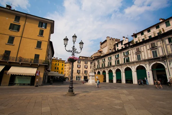 Ιουλίου 2013 Ιταλία Πόλη Της Μπρέσια Παλιά Ευρωπαϊκή Πόλη Της — Φωτογραφία Αρχείου