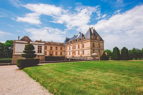 Julho 2017 Aldeia Cormatin França Borgonha Região Verão Museu Castelo — Fotografia de Stock