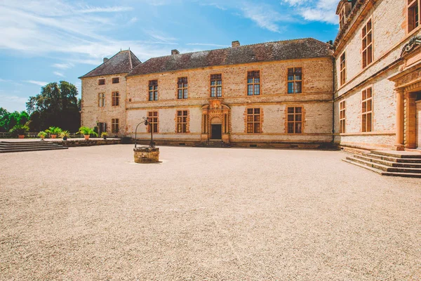 Julho 2017 Aldeia Cormatin França Borgonha Região Verão Museu Castelo — Fotografia de Stock