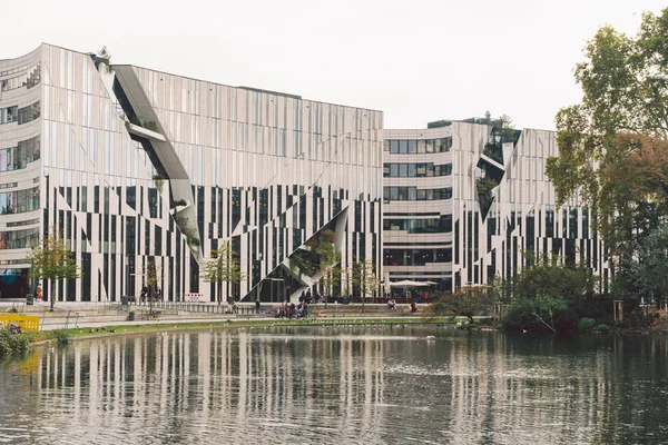 October 2018 Germany Sseldorf North Rhine Building Complex Known Bogen — Stock Photo, Image