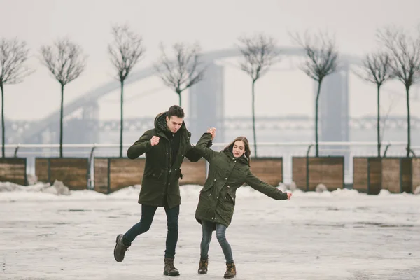 Thème Mauvais Temps Hiver Dégel Printemps Mauvais Travail Déneigement Pour — Photo