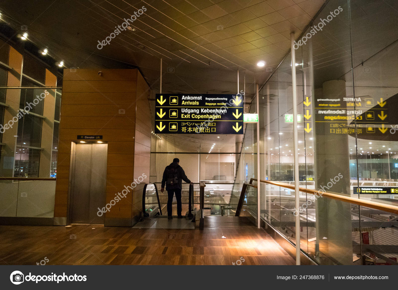 February 2019 Kastrup Airport Denmark Copenhagen Theme