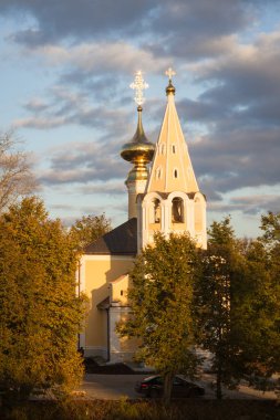 Altın saat içinde Hıristiyan Rus Kilisesi