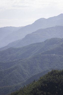 Karadağ'daki dağlar görünümü