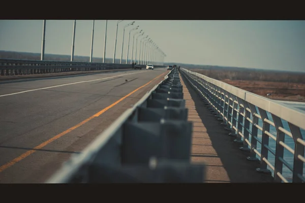 Wegbrug Rivier — Stockfoto