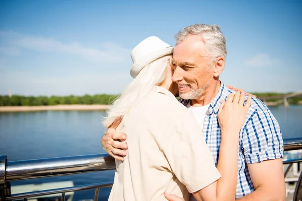 Historia Amor Concepto Sentimientos Verdaderos Retrato Dulce Hermosa Abuela Abuelo —  Fotos de Stock