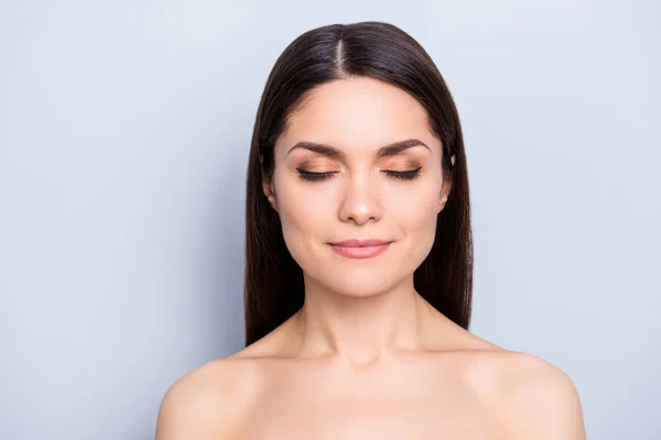 Melhoria Perfeição Femininidade Rejuvenescimento Hidratação Hidratação Tratamento Terapia Conceito Mulher — Fotografia de Stock