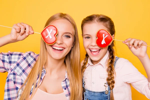 Mode Erwachsene Unterschiedlichen Alters Beste Freundschaft Überhaupt Konzept Nahaufnahme Porträt — Stockfoto