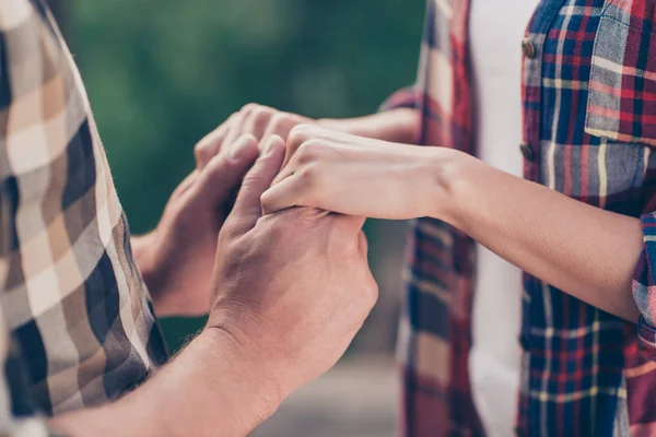 Você vai se casar comigo corte de perto vista foto de concurso suave — Fotografia de Stock