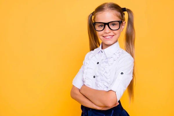 Academische Kennis Intellectuele Mensen Persoon Concept Close Foto Portret Van — Stockfoto