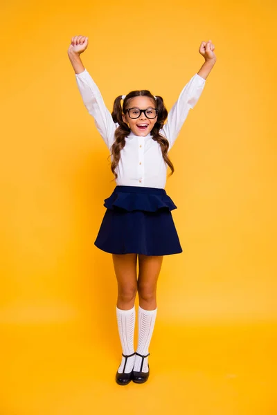 1-september and back to school concept. Full length, legs, body, — Stock Photo, Image