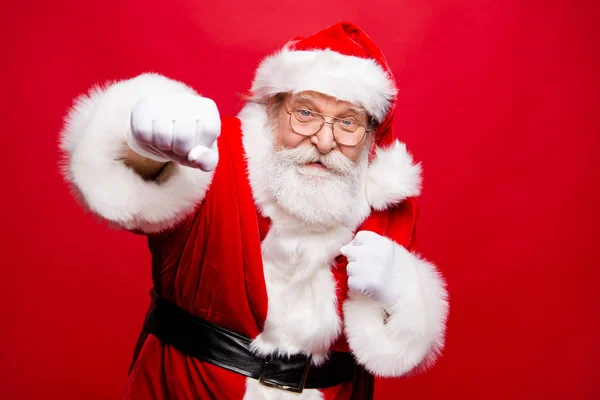 Kampf Boxer Boxen Angriffsstärke Traf Geschenke Und Geschenke Einem Guten — Stockfoto