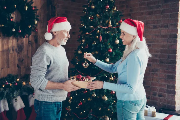 Profilen sidovy av två glada söta anbud vackra adorabl — Stockfoto