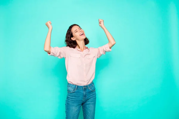 Agradable positivo optimista alegre alegre alegre emocional attrac — Foto de Stock