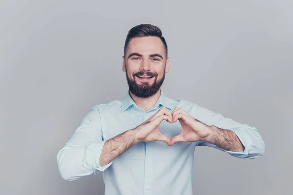 Te amo De cerca foto retrato de hermosas piedras atractivas — Foto de Stock