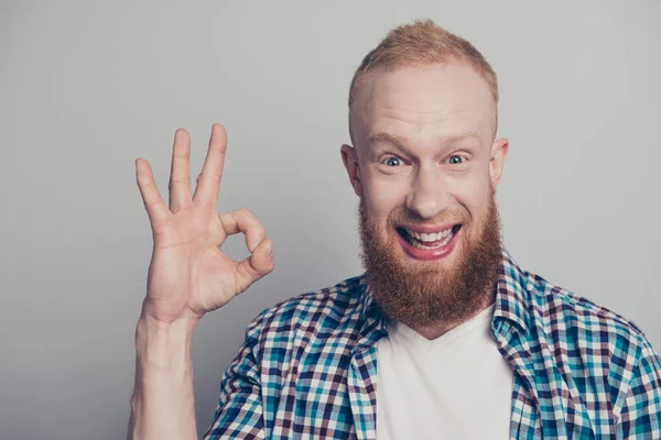 Close-up van portret van mooi goed gekleed mooie vrije levensstijl — Stockfoto