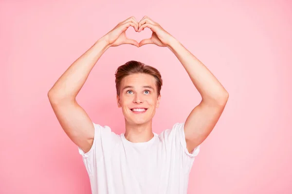 Symbolen människor person känslor koncept. Närbild av studio foto por — Stockfoto