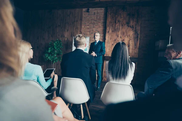 Närbild Foto Ser Att Ingången Assistent Redo Att Låta Placera — Stockfoto