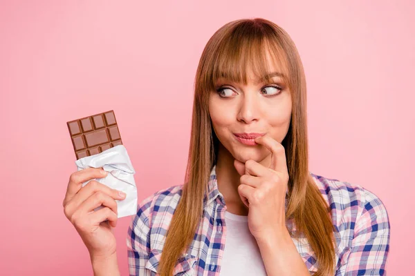 Close-up portret van mooie schattige mooie aantrekkelijke vrolijke grappig — Stockfoto