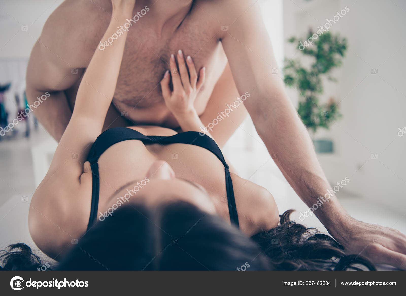 Close up photo of two people pair valentine day she her lady lyi Stock Photo by ©deagreez1 237462234 pic