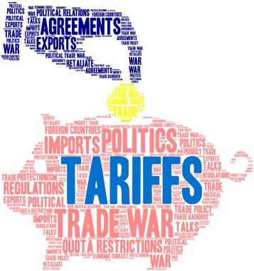 Tarifeler kelime bulut beyaz bir arka plan üzerinde. 