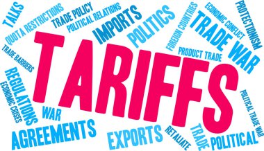 Tarifeler kelime bulut beyaz bir arka plan üzerinde. 