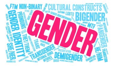 Cinsiyet kelime bulutu