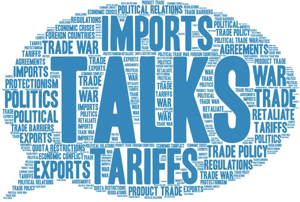 Conversas Word Cloud —  Vetores de Stock