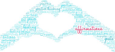 Affirmations kelime bulutu