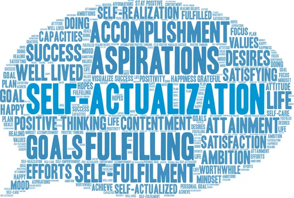 Auto-actualización de Word Cloud — Vector de stock