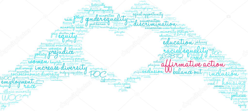Affirmative Action Word Cloud