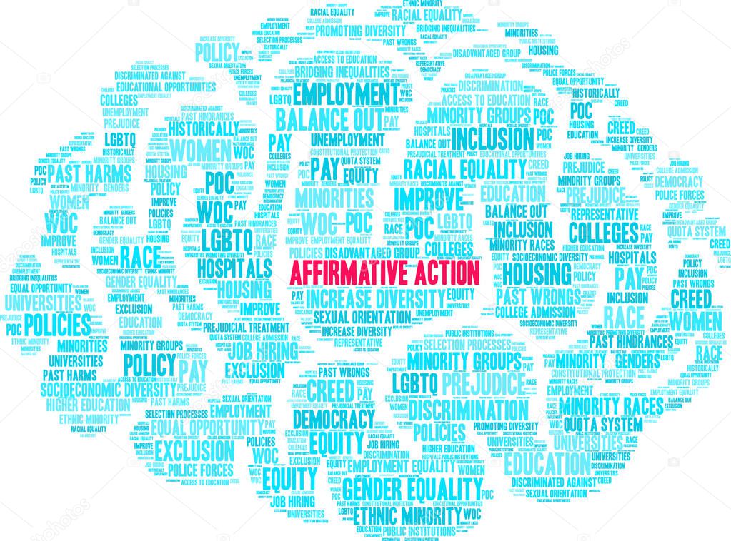 Affirmative Action Word Cloud