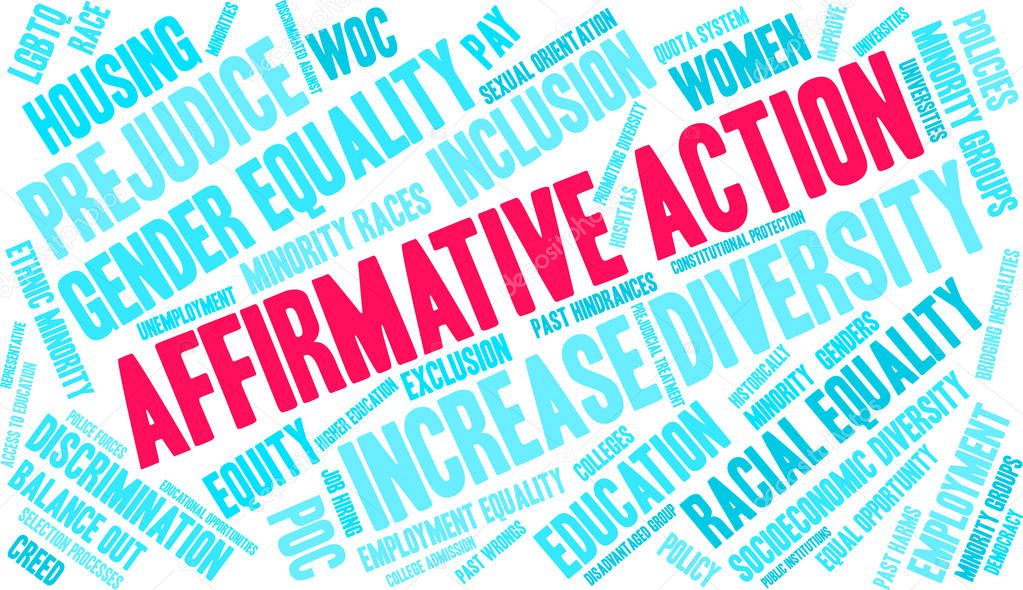 Affirmative Action Word Cloud