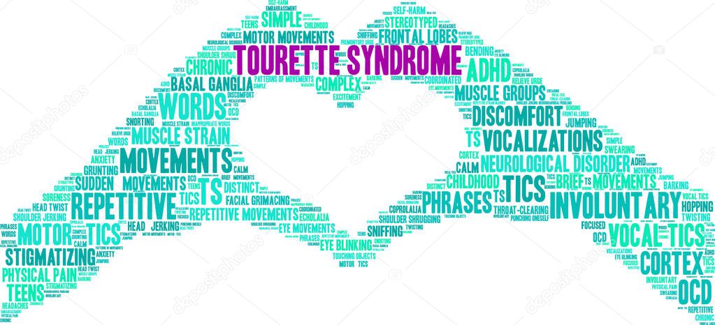 Tourette Syndrome Word Cloud