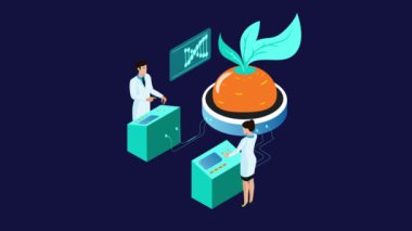 Biyo Technology.Sebze laboratuvarda elde edilen