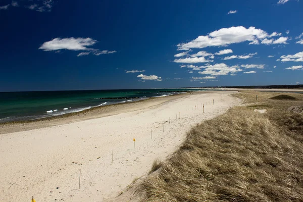 Sandwitch Boardwalk Beach bij Cape Cod (Massachusetts) — Stockfoto