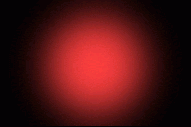 Glowing red light overlay background, blurry color circle