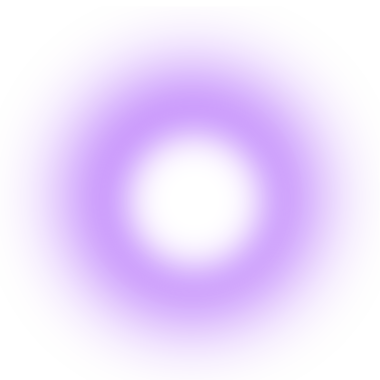 Glowing purple light effect, blur glowing circle round shape, gradient design element