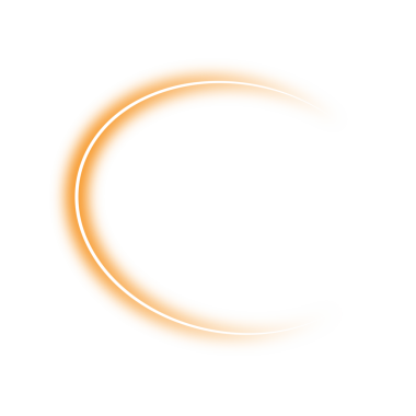 Neon orange frame png. Glowing frame on transparent background