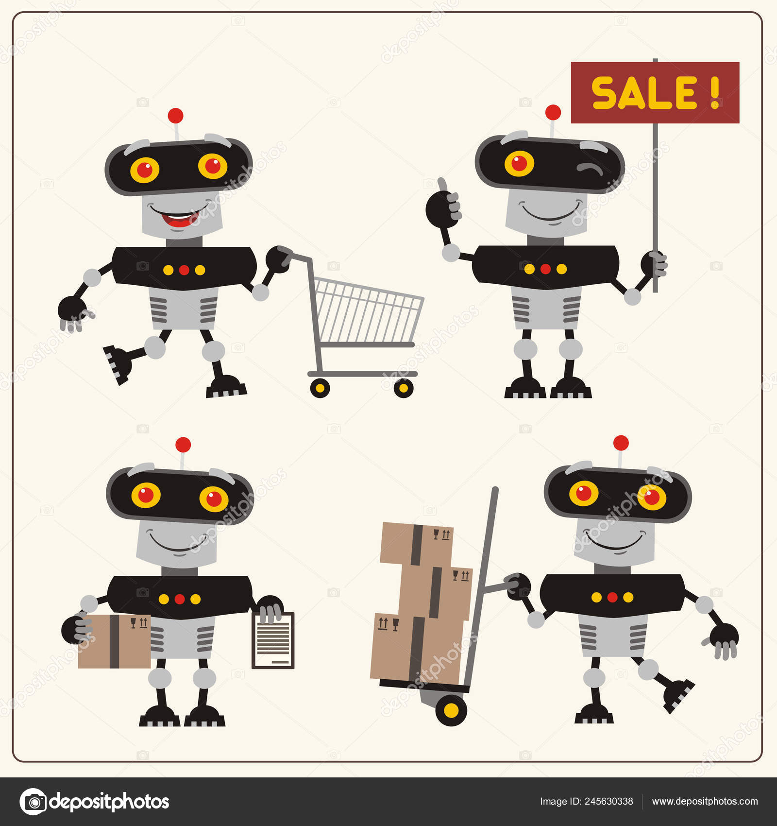 cute robots for sale