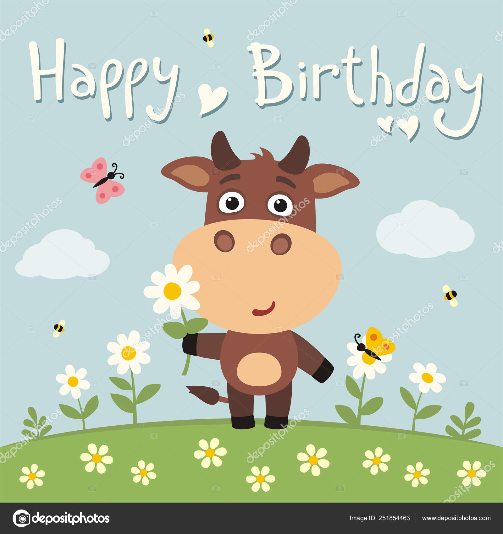 Carte Vœux Avec Personnage Drole Mignon Dessin Anime Vache Avec Image Vectorielle Dmitriy D C Carte Vœux Avec Personnage Drole Mignon Dessin Anime Vache Avec Image Vectorielle Dmitriy D C